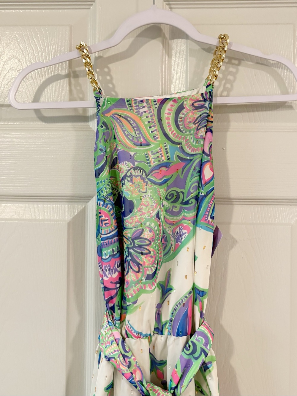 Lilly Pulitzer Tiera Multi Best Kept Secret Engineered Maxi Dress Size Small - Picture 7 of 15